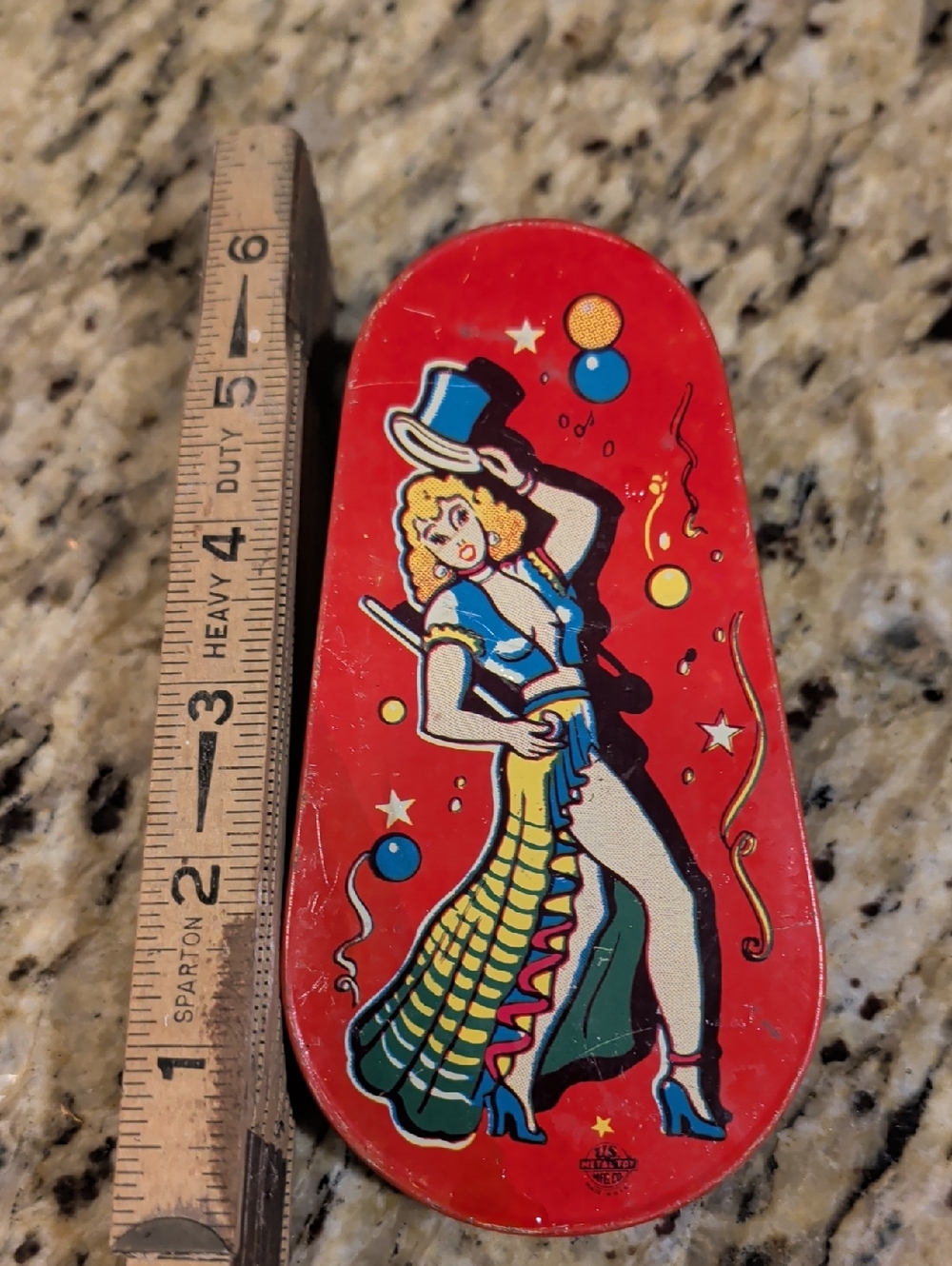 Beautiful Vintage Litho Noise Maker